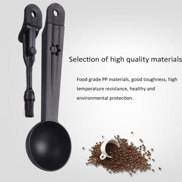 Coffee Machine Cleaning Brush Tool with Measure Scoop Spoon - free shipping - PMC TechLife - Order now!