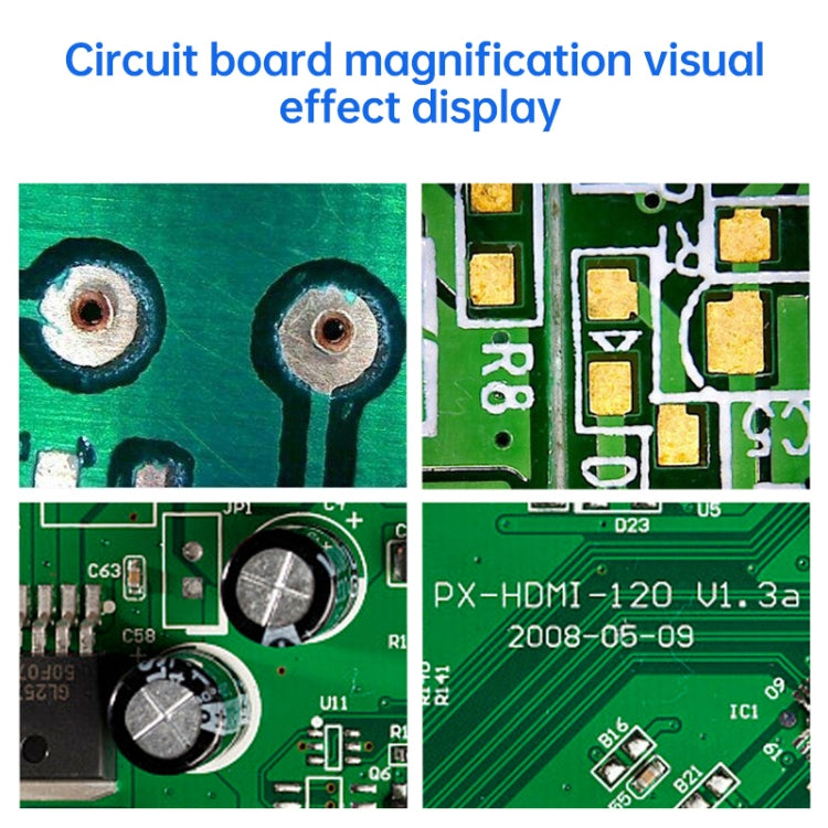 720P 4.3 inch Display Screen HD Industrial Digital Microscope - Digital Microscope by PMC Jewellery | Online Shopping South Africa | PMC Jewellery | Buy Now Pay Later Mobicred