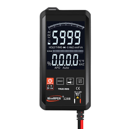 HY128B Reverse Display Screen Ultra-thin Touch Smart Digital Multimeter Fully Automatic High Precision True Effective Value Multimeter - Digital Multimeter by PMC Jewellery | Online Shopping South Africa | PMC Jewellery | Buy Now Pay Later Mobicred