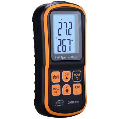 BENETECH GM1030C Portable Split Digital Illuminometer LUX Meter - Light & Sound Meter by BENETECH | Online Shopping South Africa | PMC Jewellery | Buy Now Pay Later Mobicred