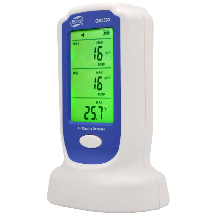 BENETECH GM8803 Home Indoor Air Quality Detector Haze Smog Tester PM2.5 PM10 Gas Analyzers - Air & Water Quality Tester by BENETECH | Online Shopping South Africa | PMC Jewellery | Buy Now Pay Later Mobicred