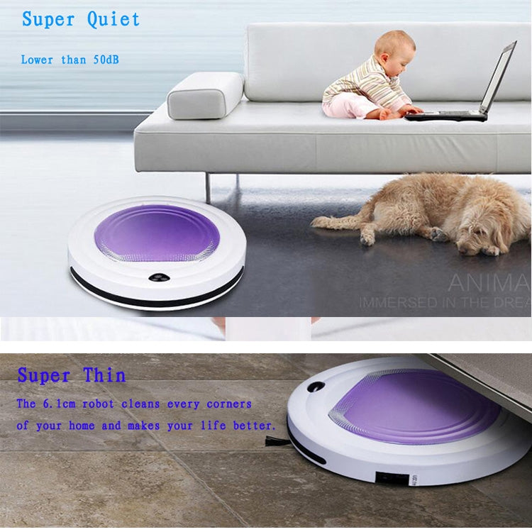 TOCOOL TC-350 Smart Vacuum Cleaner Household Sweeping Cleaning Robot with Remote Control(Blue) - free shipping - PMC TechLife - Order now!