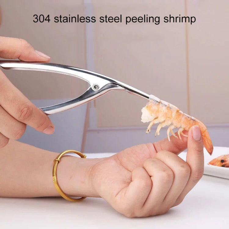 304 Stainless Steel Shrimp Shelling Tool Seafood Shell Remover Kitchen Gadgets - Gadgets by PMC Jewellery | Online Shopping South Africa | PMC Jewellery | Buy Now Pay Later Mobicred