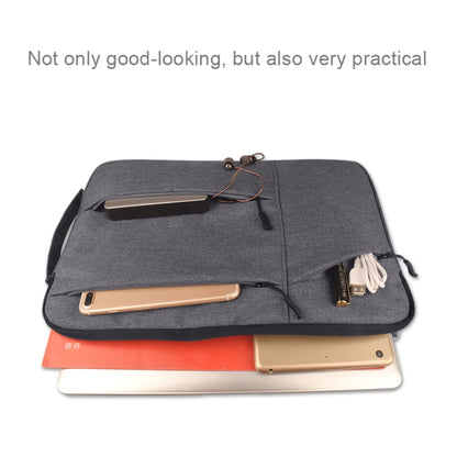 Universal Multiple Pockets Wearable Oxford Cloth Soft Portable Simple Business Laptop Tablet Bag, For 15.6 inch and Below Macbook, Samsung, Lenovo, Sony, DELL Alienware, CHUWI, ASUS, HP (Grey) - 15.6 - 17 inch by PMC Jewellery | Online Shopping South Africa | PMC Jewellery | Buy Now Pay Later Mobicred