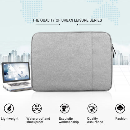 Universal Wearable Business Inner Package Laptop Tablet Bag, 13.3 inch and Below Macbook, Samsung, for Lenovo, Sony, DELL Alienware, CHUWI, ASUS, HP(Grey) - 13.3 inch by PMC Jewellery | Online Shopping South Africa | PMC Jewellery | Buy Now Pay Later Mobicred