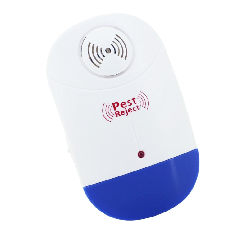 Electronic Ultrasonic Mosquito Rat Pest Control Repeller with LED Light, US Plug, AC90V-250V (White+Blue) - Repellents by PMC Jewellery | Online Shopping South Africa | PMC Jewellery | Buy Now Pay Later Mobicred