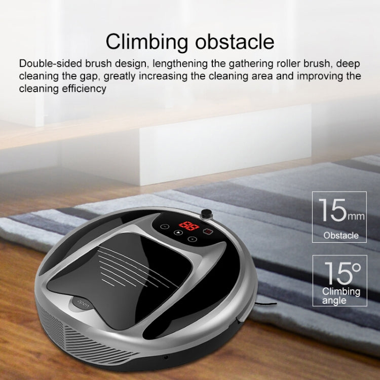 FD-3RSW(IB)CS 800Pa Suction Smart Household Vacuum Cleaner Clean Robot with Remote Control - Robot Vacuum Cleaner by PMC TechLife | Online Shopping South Africa | PMC TechLife | Buy Now Pay Later Mobicred