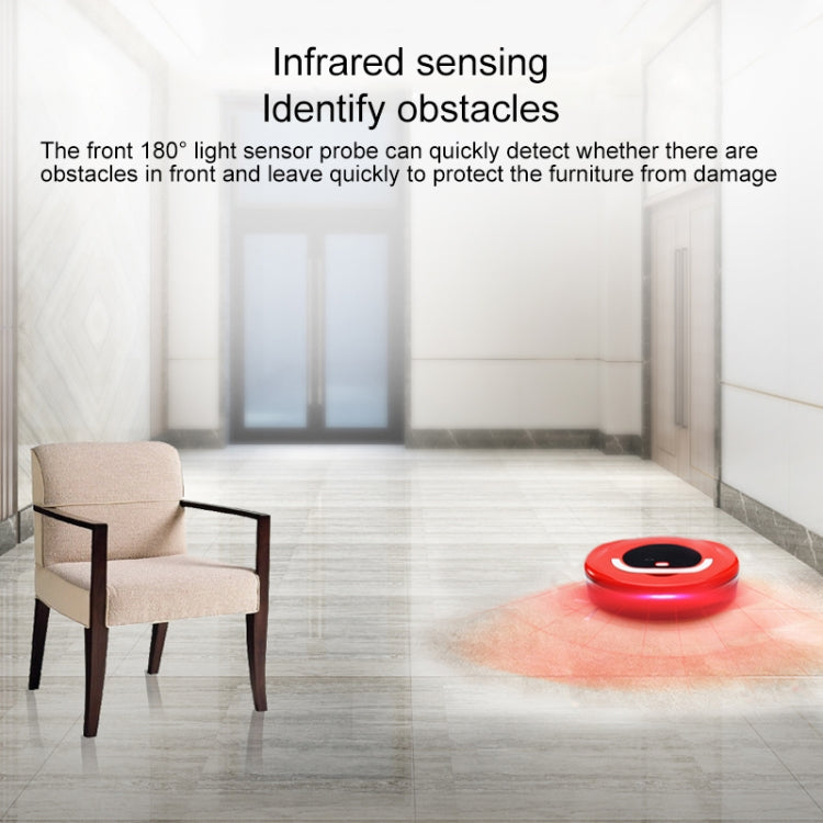 FD-RSW(C) Smart Household Sweeping Machine Cleaner Robot(Green) - Robot Vacuum Cleaner by PMC TechLife | Online Shopping South Africa | PMC TechLife | Buy Now Pay Later Mobicred
