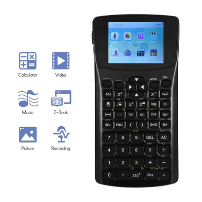 2.4 inch Display Screen Anti-peeping Scientific Calculator, Support Sound Recording / Radio / Music & Video Playing - Multimedia Player by PMC Jewellery | Online Shopping South Africa | PMC Jewellery | Buy Now Pay Later Mobicred