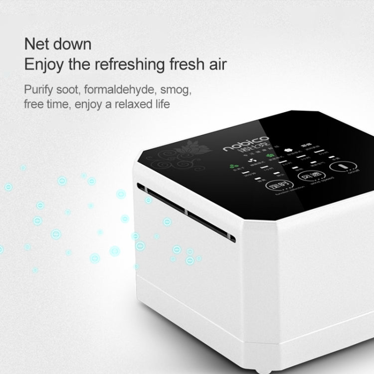 Nobico J008 Air Purifier Home Desktop Negative Ion Mini Purifier(White) - free shipping - PMC TechLife - Order now!