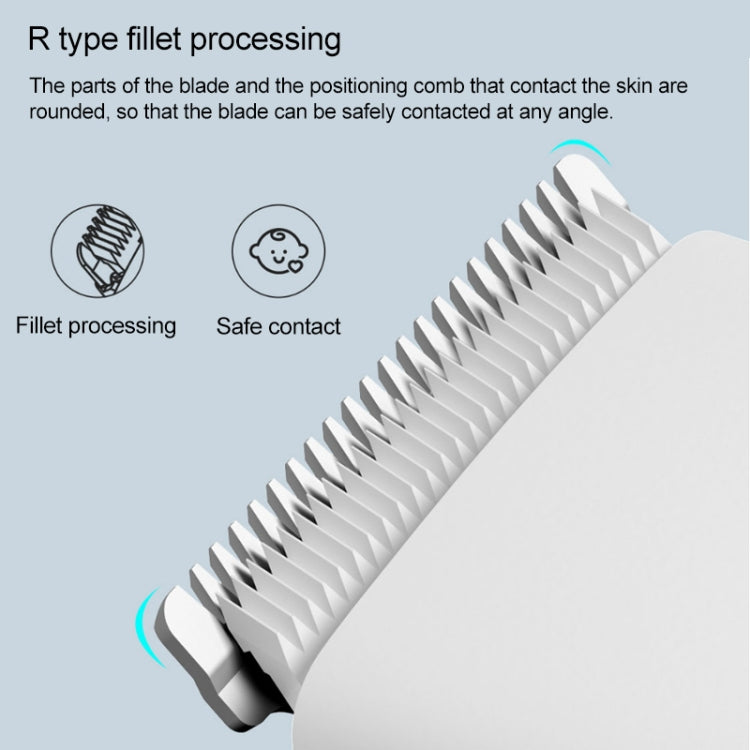 Original Xiaomi Enchen Boost Intelligent Fast Charging Electric Hair Trimmer Haircut Machine (White) - Hair Trimmer by Xiaomi | Online Shopping South Africa | PMC TechLife | Buy Now Pay Later Mobicred