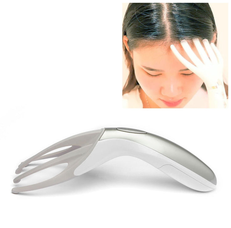 Mini Portable Multifunctional Head Massager Massage Comb, Battery Powered (Gold) - free shipping - PMC TechLife - Order now!