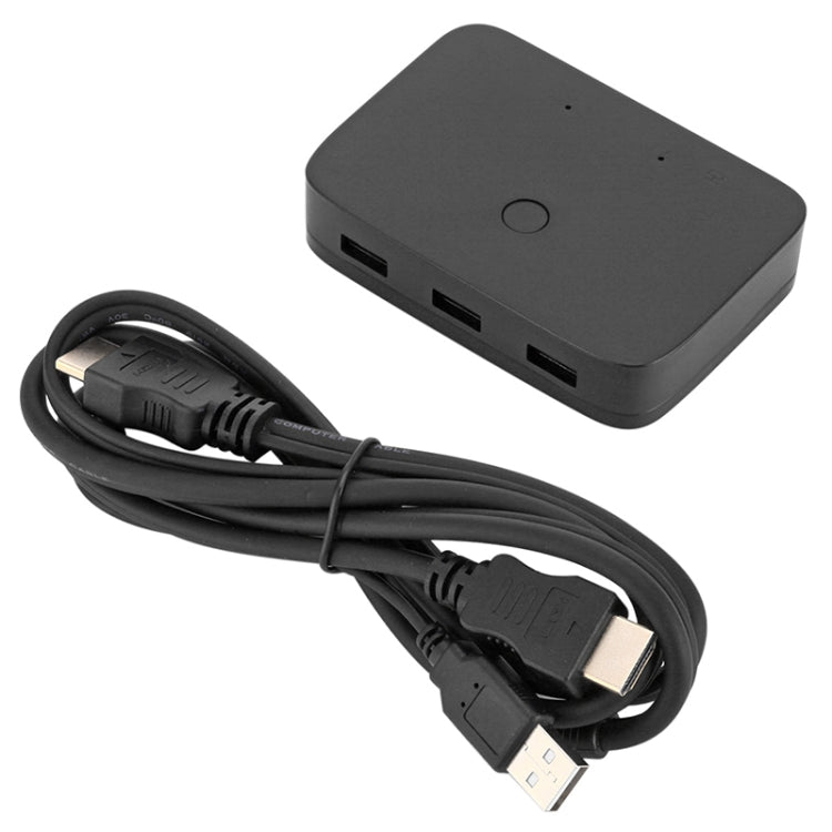 2x1 4Kx2K HDMI / USB / KVM Switch - Switch by PMC TechLife | Online Shopping South Africa | PMC TechLife