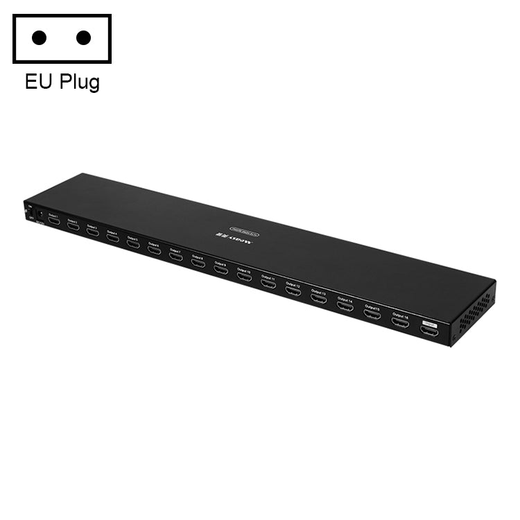 Measy SPH116 1 to 16 4K HDMI 1080P Simultaneous Display Splitter(EU Plug) - free shipping - PMC Jewellery - Order now!