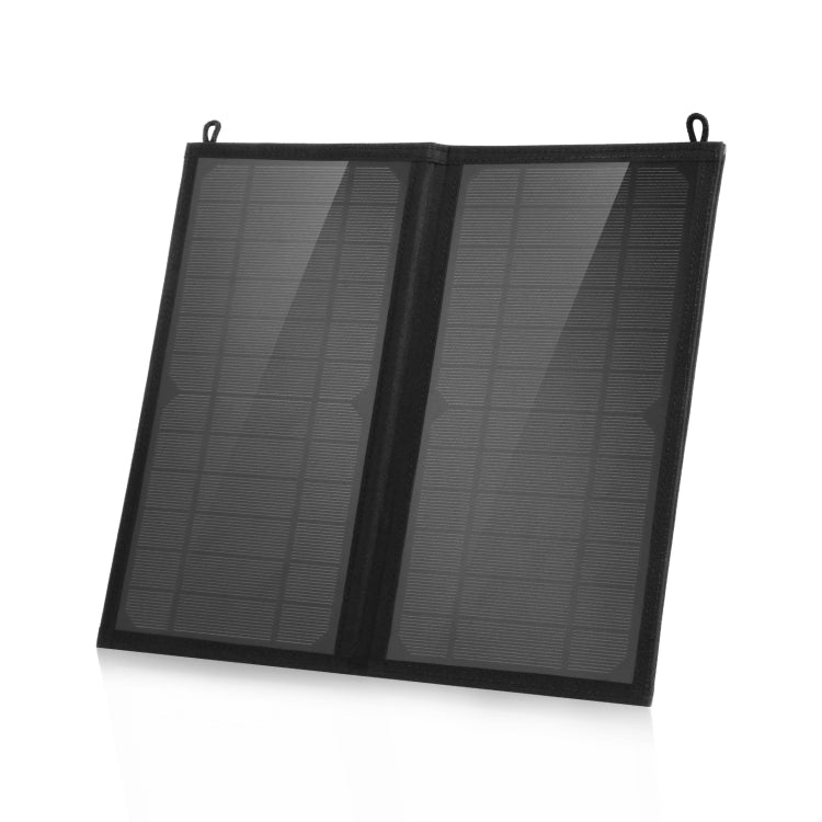 HAWEEL 12W 2 Panels Foldable Solar Panel Charger Bag with 5V / 3.1A Max Dual USB Ports, Support QC3.0 and AFC - free shipping - PMC TechLife - Order now!