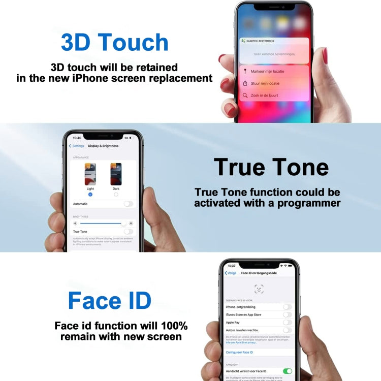 JK Soft OLED Screen For iPhone 12 / 12 Pro - free shipping - PMC TechLife - Order now!