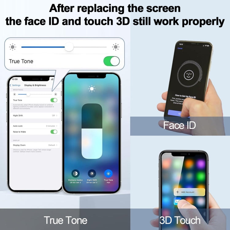 JK incell LCD Screen For iPhone 14 Pro - free shipping - PMC TechLife - Order now!