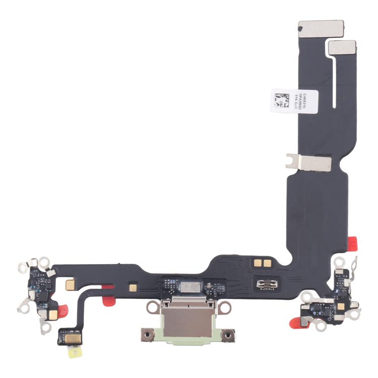 For iPhone 15 Plus Charging Port Flex Cable (Green) - free shipping - PMC TechLife - Order now!