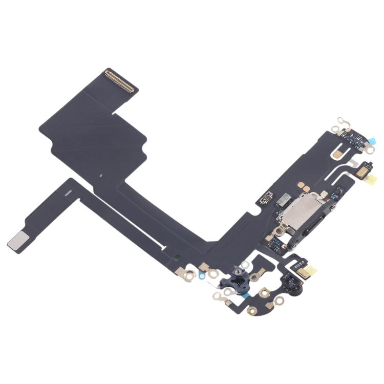 For iPhone 15 Pro Charging Port Flex Cable (Black) - Flex Cable by PMC TechLife | Online Shopping South Africa | PMC TechLife | Buy Now Pay Later Mobicred
