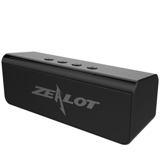 ZEALOT S31 10W 3D HiFi Stereo Wireless Bluetooth Speaker, Support Hands-free / USB / AUX / TF Card(Black) - Desktop Speaker by ZEALOT | Online Shopping South Africa | PMC Jewellery | Buy Now Pay Later Mobicred