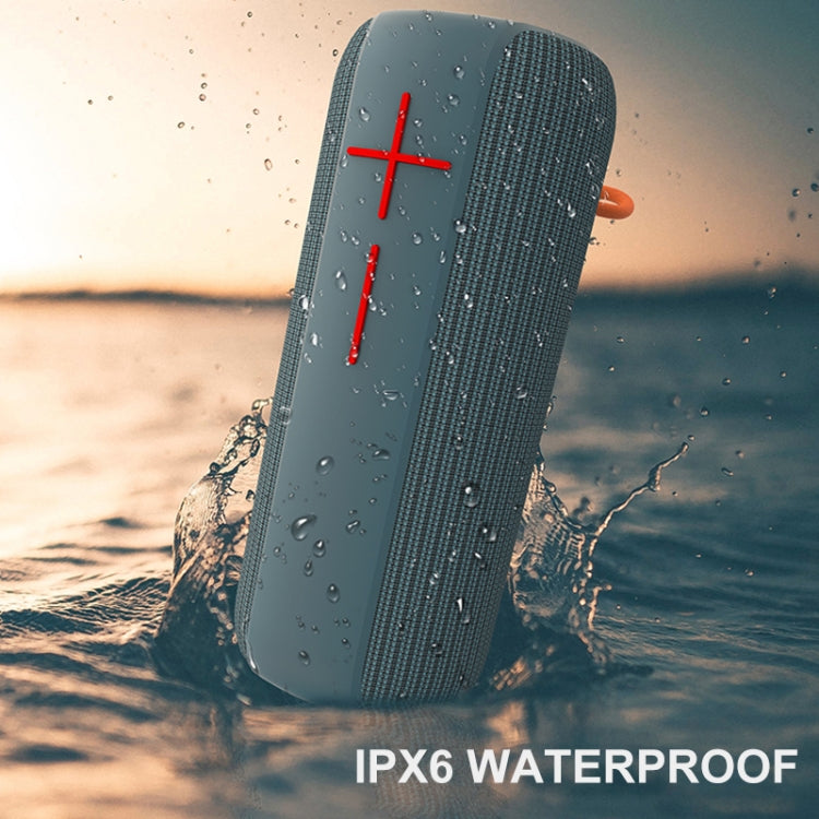 HOPESTAR P14 Pro Portable Outdoor Waterproof Wireless Bluetooth Speaker, Support Hands-free Call & U Disk & TF Card & 3.5mm AUX & FM (Black) - Desktop Speaker by HOPESTAR | Online Shopping South Africa | PMC Jewellery | Buy Now Pay Later Mobicred