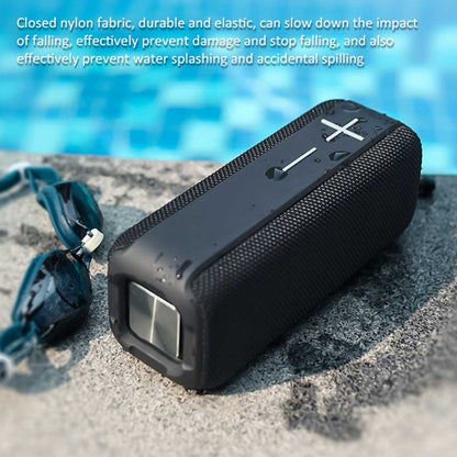 HOPESTAR P15 Portable Outdoor Waterproof Wireless Bluetooth Speaker, Support Hands-free Call & U Disk & TF Card & 3.5mm AUX (Red) - Desktop Speaker by HOPESTAR | Online Shopping South Africa | PMC Jewellery | Buy Now Pay Later Mobicred