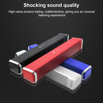 NewRixing NR-2017 Portable Bluetooth Speaker, Support Hands-free Call / TF Card / FM / U Disk (Red) - Desktop Speaker by NewRixing | Online Shopping South Africa | PMC Jewellery | Buy Now Pay Later Mobicred