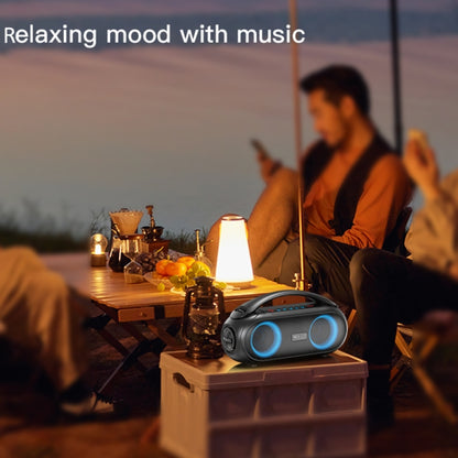 Yesido YSW19 Colorful RGB Portable Outdoor Bluetooth Speaker - Desktop Speaker by Yesido | Online Shopping South Africa | PMC Jewellery | Buy Now Pay Later Mobicred