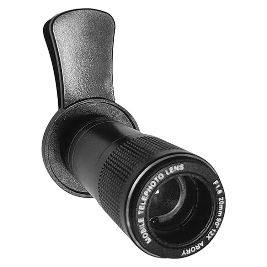 HAUTIK HK-005 Universal 12X 20mm F1.8 Telephoto Lens with Clip, For iPhone, Galaxy, Sony, Lenovo, HTC, Huawei, Google, LG, Xiaomi, other Smartphones and Ultra-thin Digital Camera - Combination Lens by Hautik | Online Shopping South Africa | PMC Jewellery | Buy Now Pay Later Mobicred