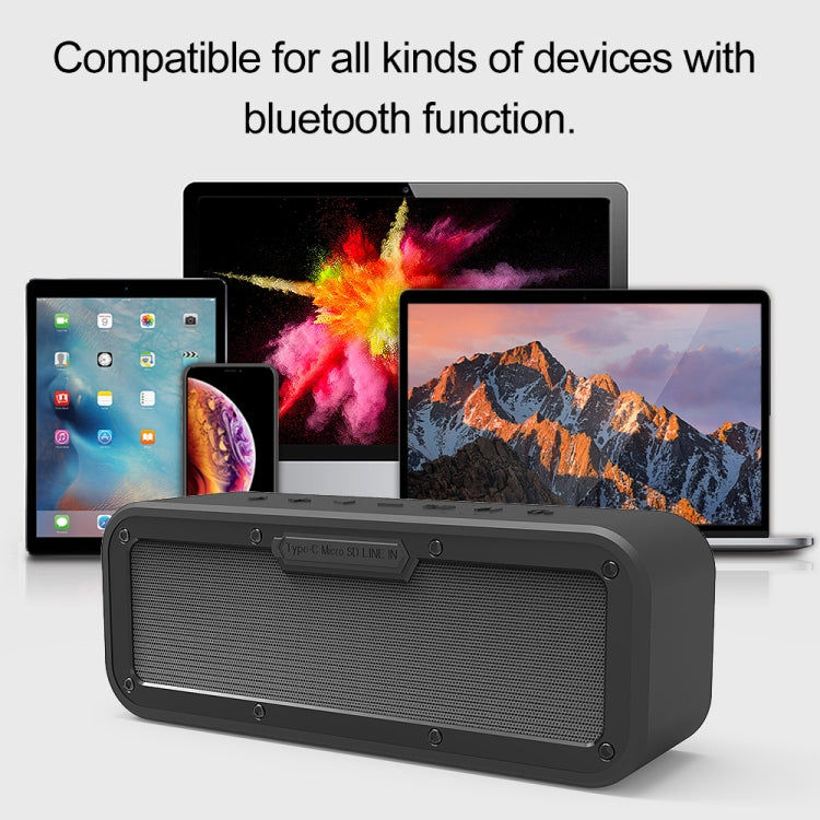 XDOBO Wake 1983 IPX7 Waterproof Portable Outdoor Wireless Bluetooth Speaker (Black) - Desktop Speaker by XDOBO | Online Shopping South Africa | PMC Jewellery | Buy Now Pay Later Mobicred