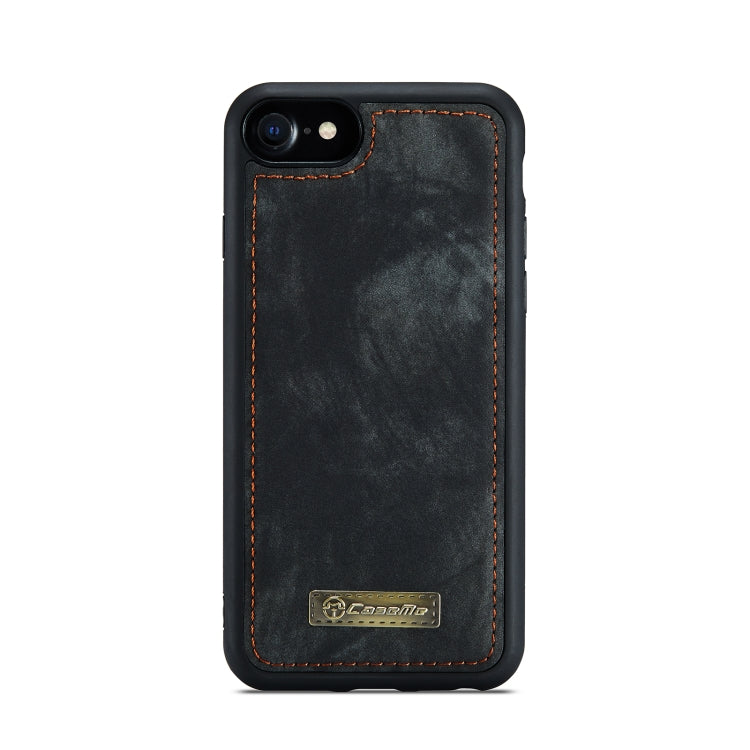 CaseMe for  iPhone 8 & 7  Multifunctional Leather Billfold with Detachable Magnetic PC Back Protective Case & Holder & 10 Card Slots & 3 Cash Slots & 1 Zipper Wallet & 2 Photo Frames & 3 Magnetic Clasps(Black) - free shipping - PMC Jewellery - Order now!