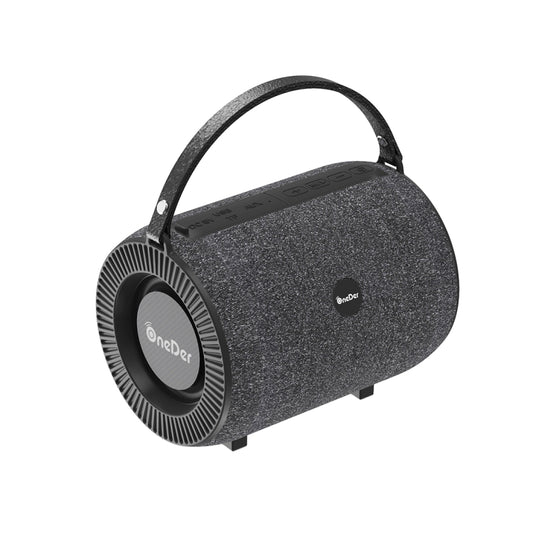 Oneder V3 Outdoor Hand-held Wireless Bluetooth Speaker, Support Hands-free & FM & TF Card & AUX & USB Drive (Black) - Desktop Speaker by OneDer | Online Shopping South Africa | PMC Jewellery | Buy Now Pay Later Mobicred