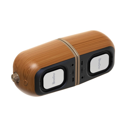 Oneder V8 Magnetic Suction Pair Stereo Sound Box Wireless Bluetooth Speaker with Strap, Support Hands-free & TF Card & AUX & USB Drive(Champagne Gold) - Desktop Speaker by OneDer | Online Shopping South Africa | PMC Jewellery | Buy Now Pay Later Mobicred