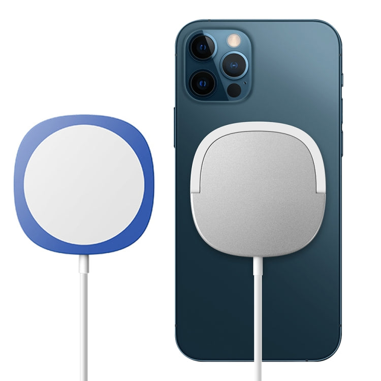 Y3 15W Ultra-thin MagSafe Magnetic Wireless Charger (Blue) - Wireless Charger by PMC Jewellery | Online Shopping South Africa | PMC Jewellery | Buy Now Pay Later Mobicred