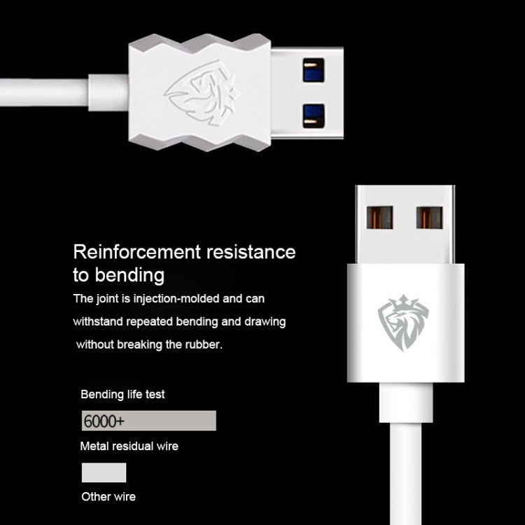 Lenyes LC701 1.5m 2.4A Output USB to 8 Pin PVC Data Sync Fast Charging Cable - Normal Style Cable by PMC Jewellery | Online Shopping South Africa | PMC Jewellery | Buy Now Pay Later Mobicred