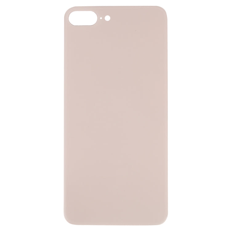 Easy Replacement Big Camera Hole Glass Back Battery Cover with Adhesive for iPhone 8 Plus(Gold) - Back Cover by PMC TechLife | Online Shopping South Africa | PMC TechLife