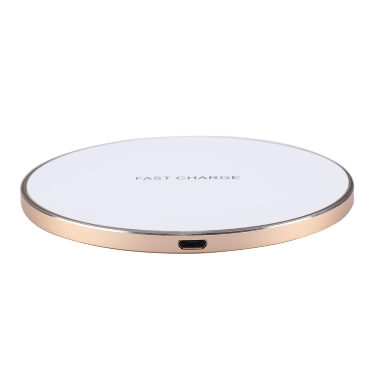 Q21 Fast Charging Wireless Charger Station with Indicator Light(Gold) - Wireless Charger by PMC Jewellery | Online Shopping South Africa | PMC Jewellery | Buy Now Pay Later Mobicred