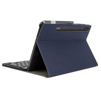 ST 860S For Samsung Galaxy Tab S6 10.5 inch T860 / T865 Detachable Backlight Bluetooth Keyboard Tablet Case with Stand & Pen Slot Function (Blue) - Samsung Keyboard by PMC Jewellery | Online Shopping South Africa | PMC Jewellery