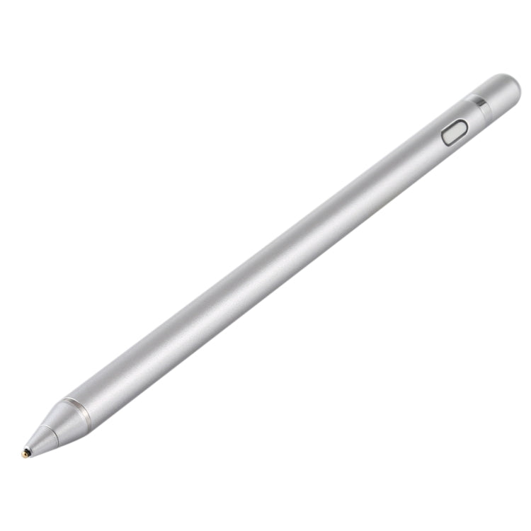 Active Capacitive Stylus for iPod touch / iPad mini & Air & Pro / iPhone(Silver) - Stylus Pen by PMC Jewellery | Online Shopping South Africa | PMC Jewellery | Buy Now Pay Later Mobicred