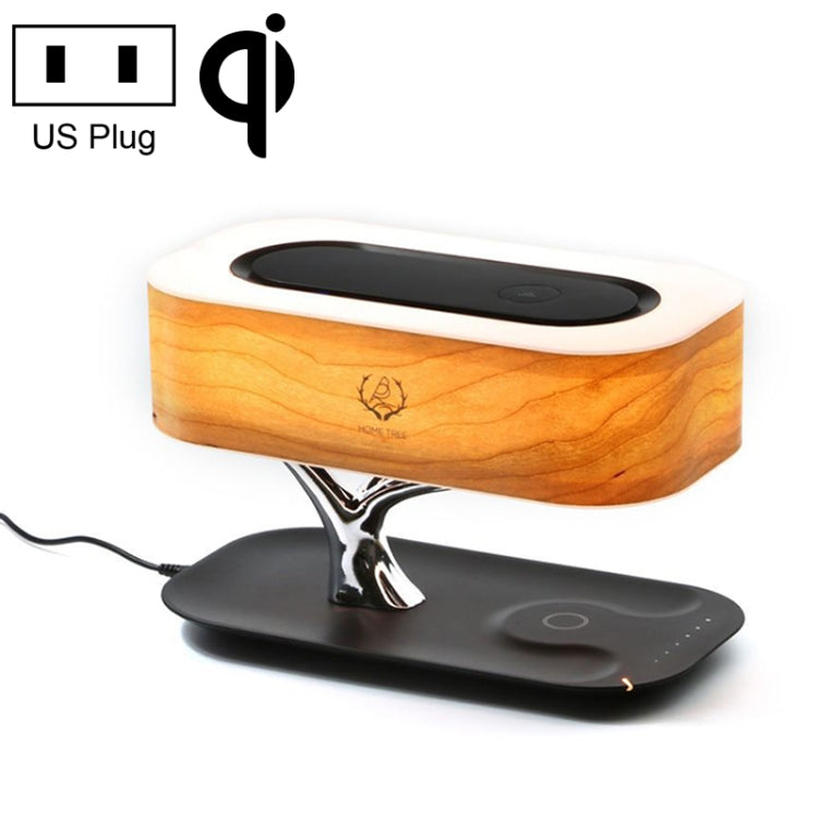 Tree Light Bluetooth Speaker Desk Lamp Phone Wireless Charger, US Plug - Wireless Charger by PMC Jewellery | Online Shopping South Africa | PMC Jewellery | Buy Now Pay Later Mobicred