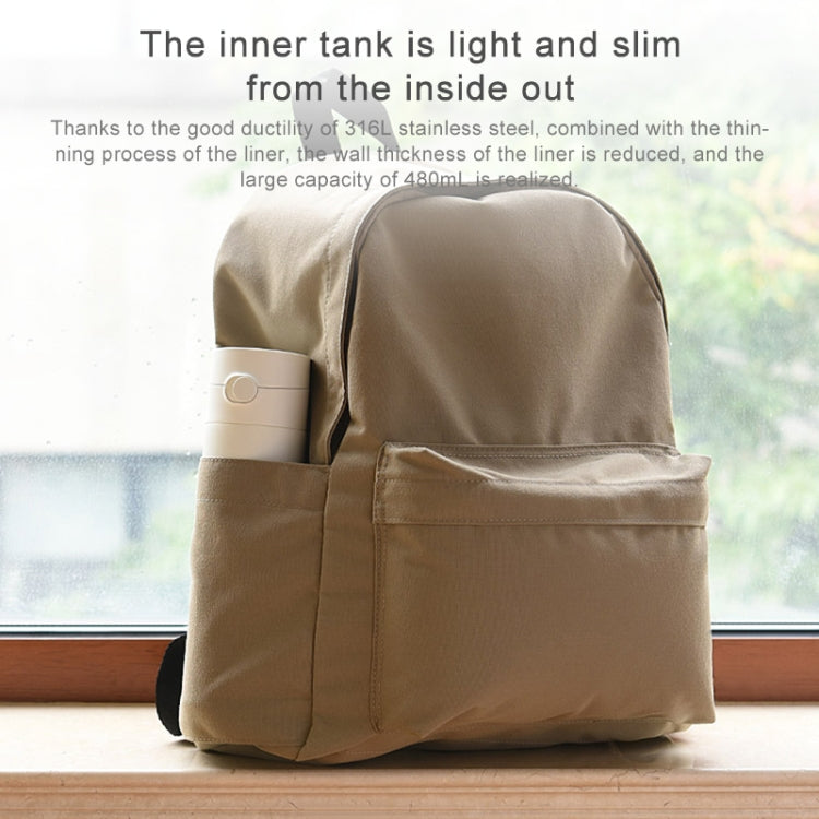 Original Xiaomi Mijia 480ML Insulation Vacuum Thermal Cup Water Bottle(Navy Blue) - free shipping - PMC TechLife - Order now!