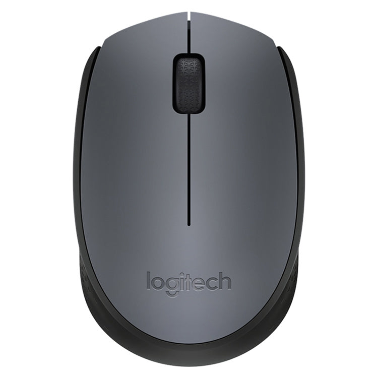 Logitech M170 1000DPI USB Wireless Mouse with 2.4G Receiver (Grey) - Wireless Mice by Logitech | Online Shopping South Africa | PMC Jewellery | Buy Now Pay Later Mobicred