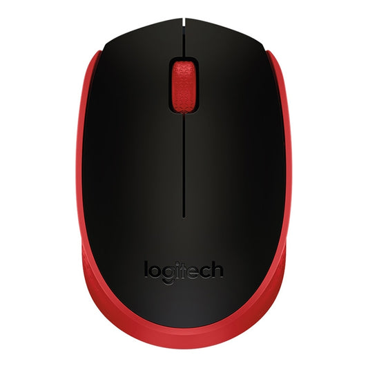 Logitech M171 1000DPI USB Wireless Mouse with 2.4G Receiver (Red) - Wireless Mice by Logitech | Online Shopping South Africa | PMC Jewellery | Buy Now Pay Later Mobicred