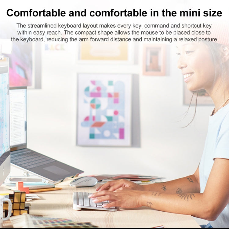 Logitech MX Keys Mini Wireless Bluetooth Ultra-thin Smart Backlit Keyboard (Pink) - free shipping - PMC Jewellery - Order now!