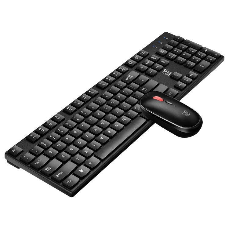 ZGB 8820 Candy Color Wireless Keyboard + Mouse Set (Black) - Wireless Keyboard by Chasing Leopard | Online Shopping South Africa | PMC Jewellery | Buy Now Pay Later Mobicred