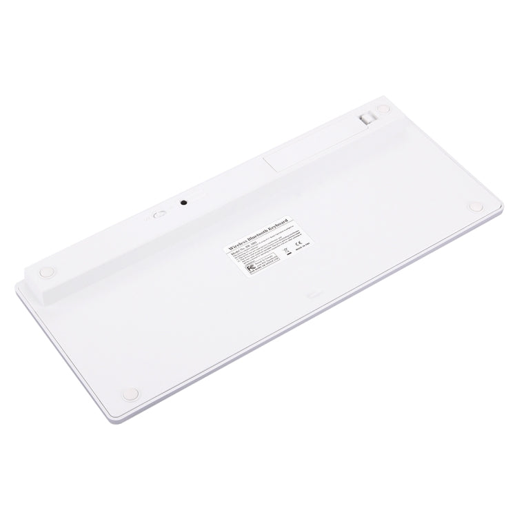 BK-3001 Bluetooth Wireless 78 Keys Ultrathin Keyboard for Windows / iPad / iPhone(Silver) - Wireless Keyboard by PMC TechLife | Online Shopping South Africa | PMC TechLife | Buy Now Pay Later Mobicred