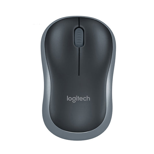 Logitech M186 Wireless Mouse Office Power Saving USB Laptop Desktop Computer Universal(Black Grey) - Wireless Mice by Logitech | Online Shopping South Africa | PMC Jewellery | Buy Now Pay Later Mobicred