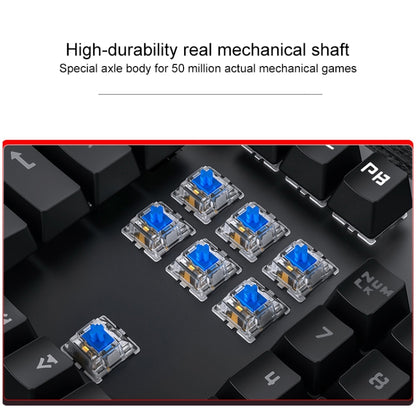 YINDIAO ZK-3 USB Mechanical Gaming Wired Keyboard, Black Shaft (Black) - Wired Keyboard by YINDIAO | Online Shopping South Africa | PMC Jewellery | Buy Now Pay Later Mobicred