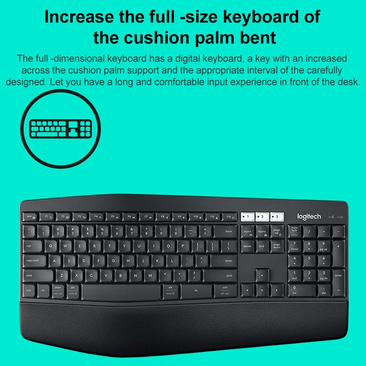 Logitech MK850 Wireless Bluetooth Keyboard Mouse Set - Wireless Keyboard by Logitech | Online Shopping South Africa | PMC Jewellery | Buy Now Pay Later Mobicred