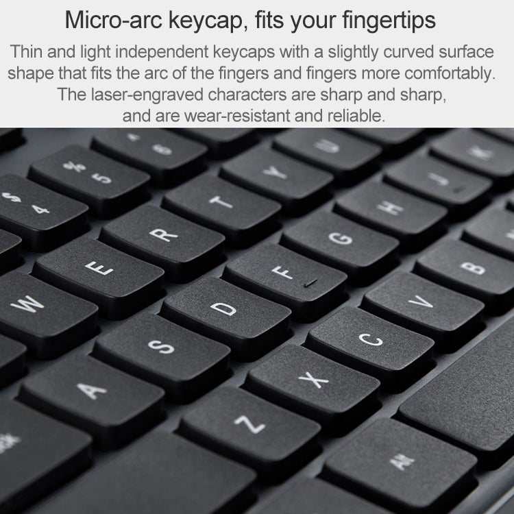 Original Xiaomi 2.4GHz Wireless Keyboard + Mouse Set 2 for Notebook Desktop Laptop(Black) - free shipping - PMC TechLife - Order now!
